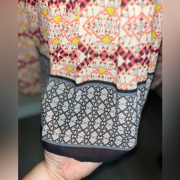 Anthropologie HD in Paris ‘Kaveri’ Pink Printed Blouse - Picture 4 of 14